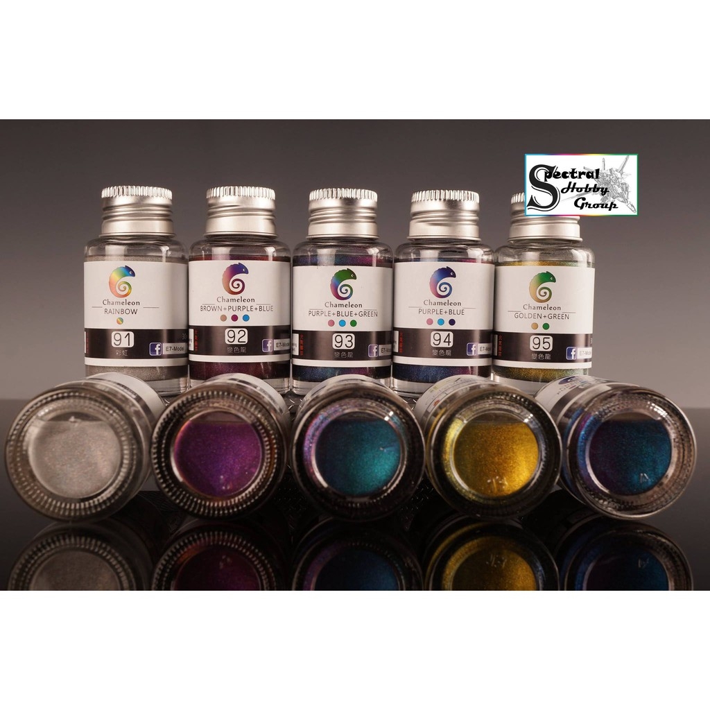 Sơn mô hình  E7 Chameleon chuyển màu Color shift