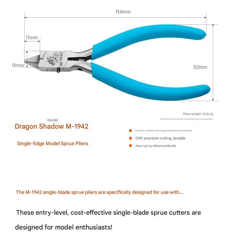 Kìm cắt mô hình MJL model 1942 1710 1711 1712 Cutting Pliers Single blade Cutter