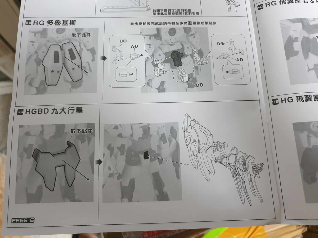 Phụ kiện Susan Cannon Snow White Flying Wing hầu hết cho Gundam SD RG HG HGBD R / Girl 1/12 các loại