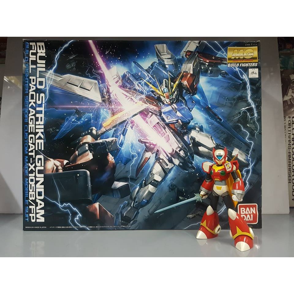Mô hình lắp ráp MG 1/100 Build Strike Gundam Full Package Bandai