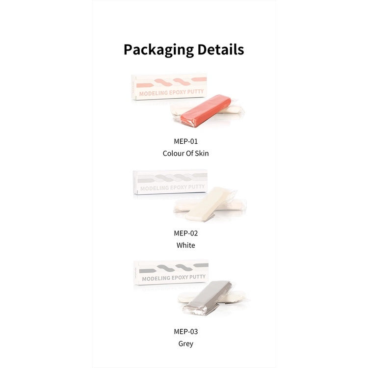 Dụng cụ Dspiae Chất nặn tạo hình / sửa mô hình / làm khuôn Modeling Epoxy Putty AB MEP