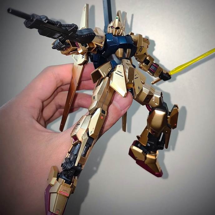 Mô hình lắp ráp HG 1/144 Hyaku Shiki (Gold / White / Black) - Wanmohui model
