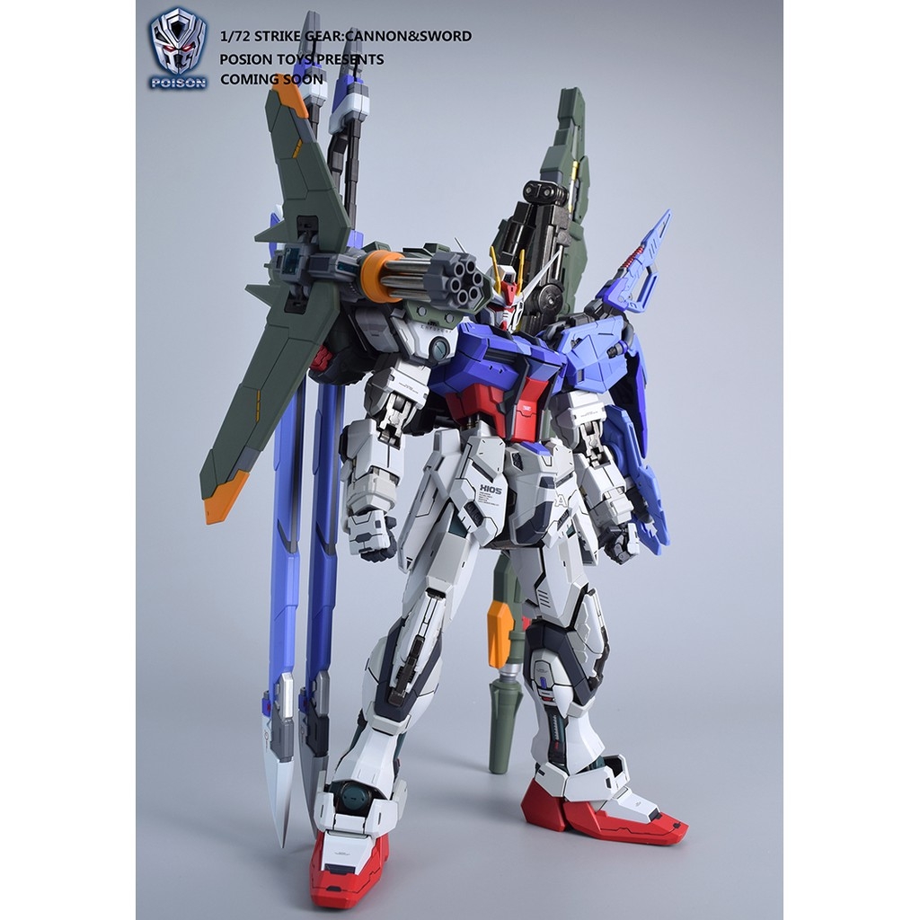 Mô hình MB Sword/Launcher pack cho Strike 1/72 Poisontoys Moshow (không kèm gundam)