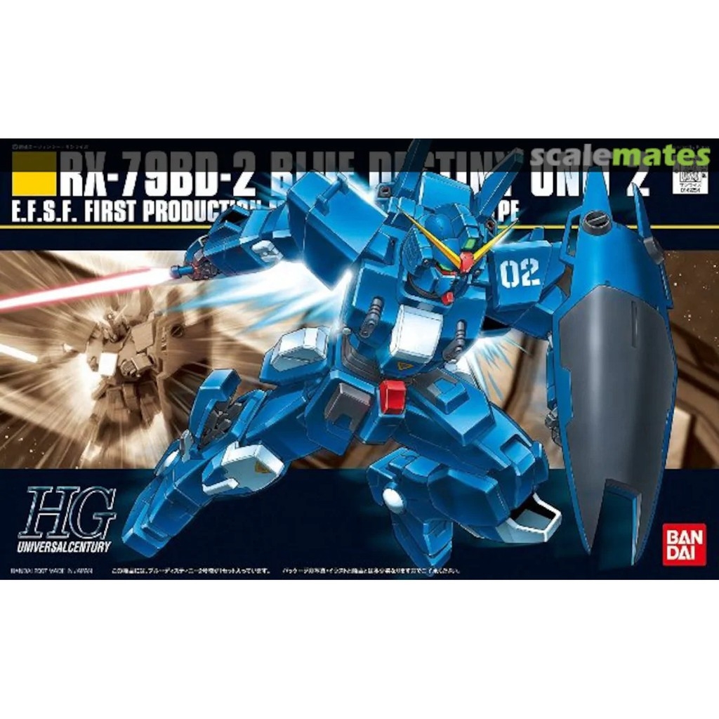 Mô hình lắp ráp HG 1/144 RX-79BD Blue Destiny Unit 1 2 3 HGUC bandai