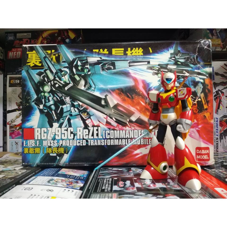 Mô hình lắp rápHG 1/144 Rezel gundam daban