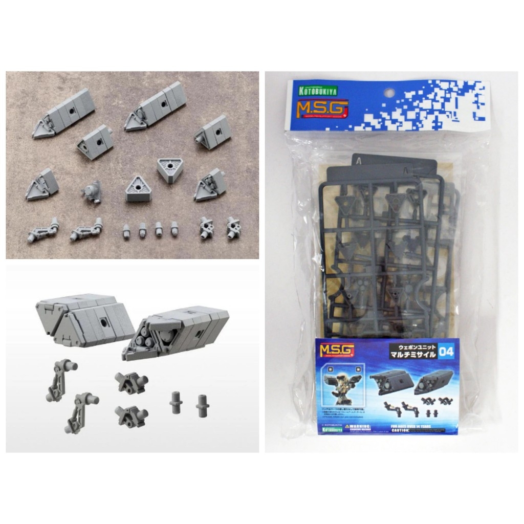 Mô hình nhựa lắp ghép MSG M.S.G Modeling Support Goods series các loại rw 01 04 mh 10 Kotobukiya