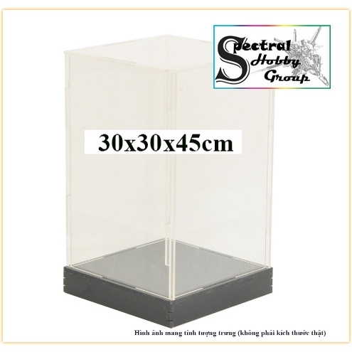 Hộp mica trưng bày các cỡ đựng mô hình Figure Gundam Lego hobby- Display box stand