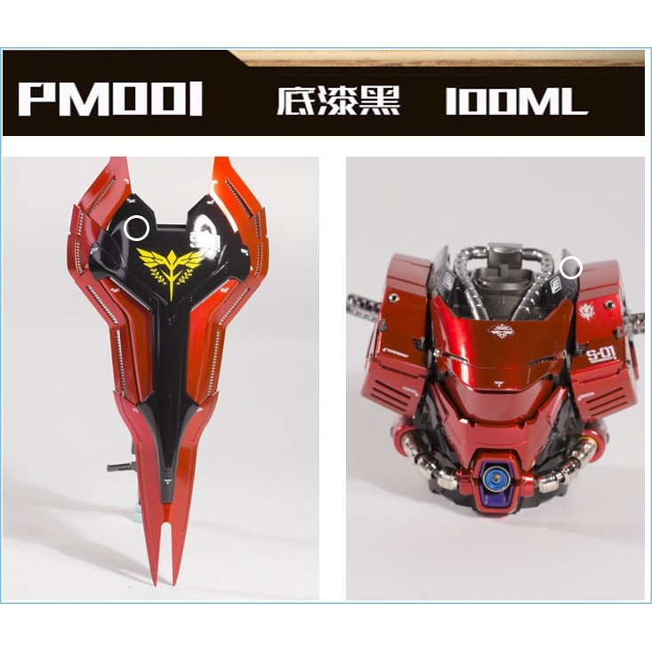 Sơn mô hình gundam Set color cho MG RG Sazabi Sinanju Alchemy color