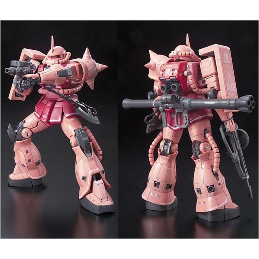 Mô hình lắp ráp RG 1/144 MS-06S Char`s Zaku - gundam bandai