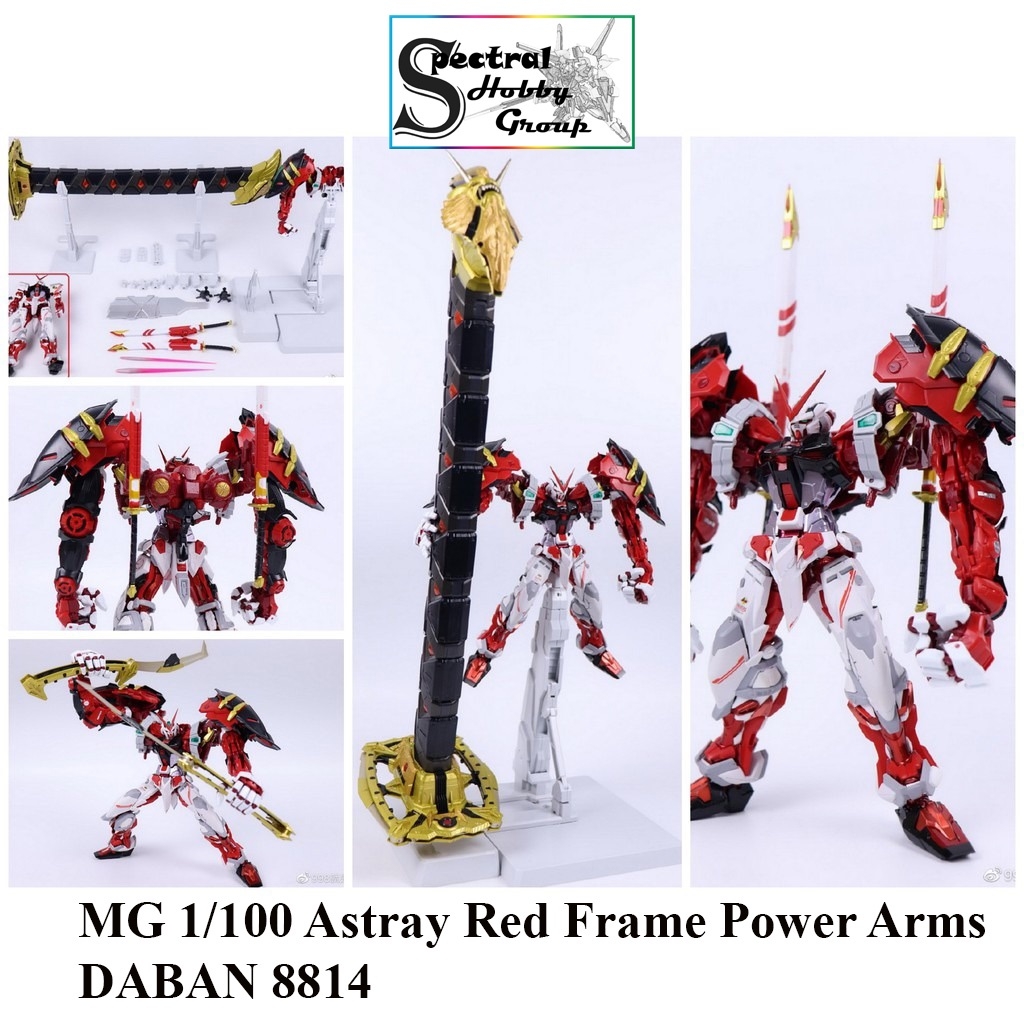 Mô hình lắp ráp MG 1/100 Astray Red Frame Power Arms ver MB ARM 8814 gundam Daban