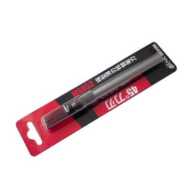 Dụng cụ dao mô hình kĩ thuật MS052 lưỡi bút cắt masking tungsten steel thin blade 45°/60° pen sharpener