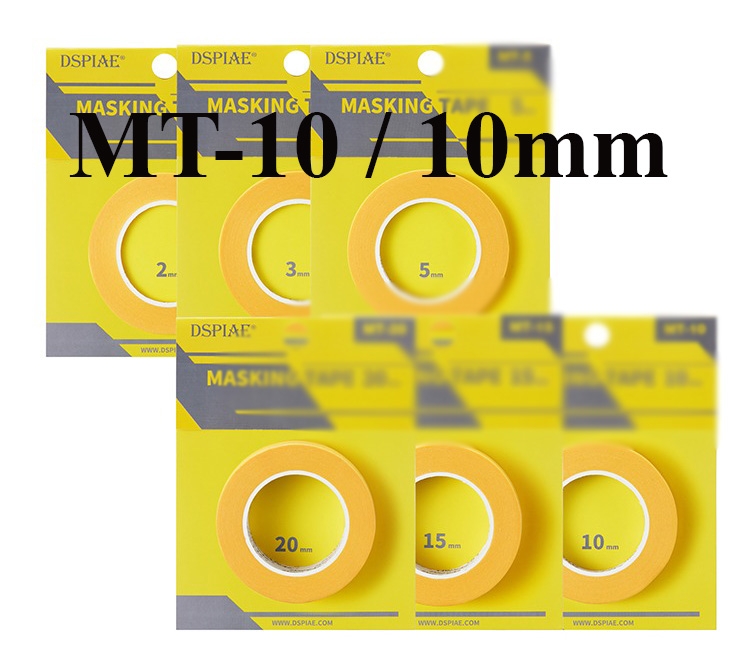 Dụng cụ mô hình Dspiae băng dính che sơn 2-20mm 18M Masking tape
