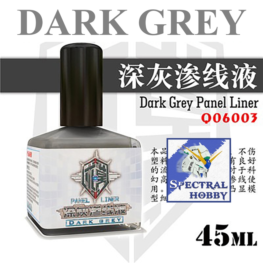 Sơn QW kẻ Panel line metallic color model Black silver gold metali red blue green cyan ...