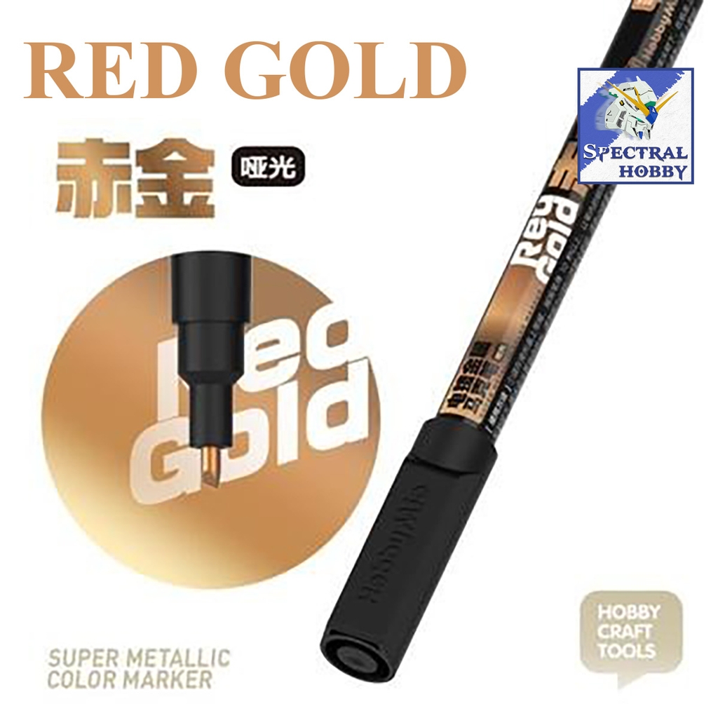 Bút sơn mô hình Hobby Mio Super metallic Gold Chrome silver Paint Color Pen Gundam marker