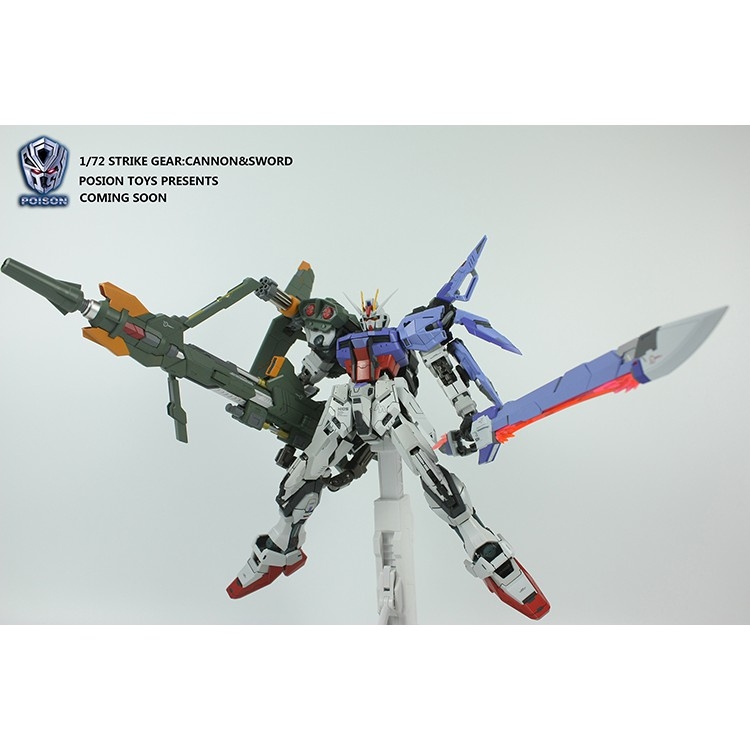 Mô hình MB Sword/Launcher pack cho Strike 1/72 Poisontoys Moshow (không kèm gundam)