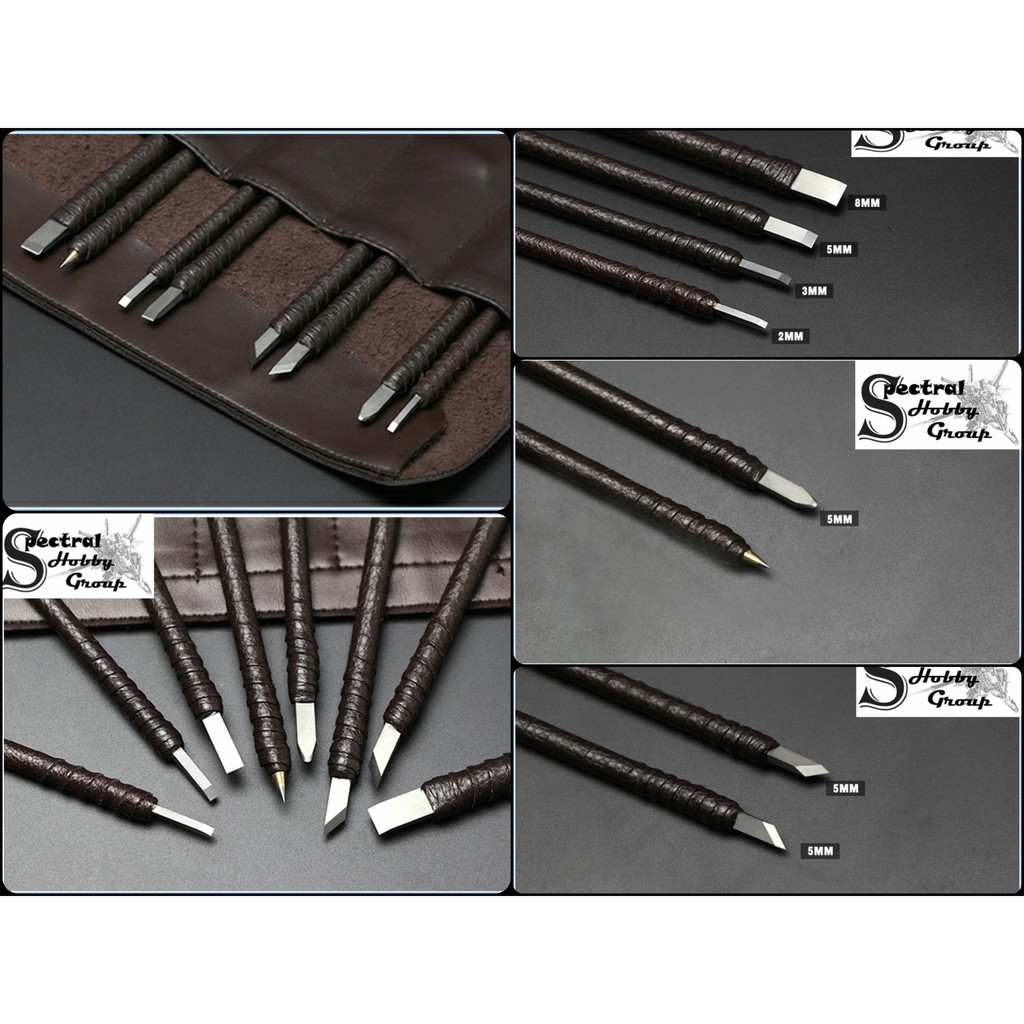 Dụng cụ bút dao khắc mỹ thuật đá gỗ nhựa giấy Chisel carving knife tungsten steel seal cutting wood stone