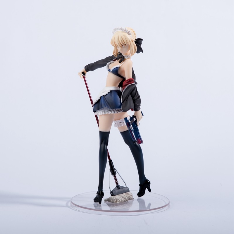 Mô hình tĩnh Figure FGO Rider Altria Saber Alter Pendragon 1/7 Summer Rider mode black maid Fate - Xinhao