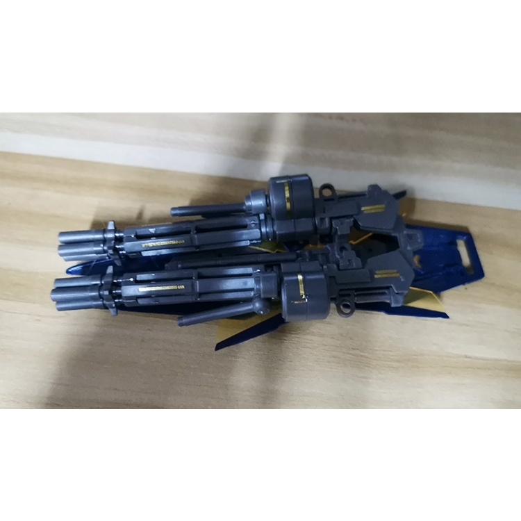 Phụ kiện MG 1/100 bộ 3 khiên Tri-Shield custom + Cannon + kết nối 3 shield + decal cho gundam Unicorn banshee