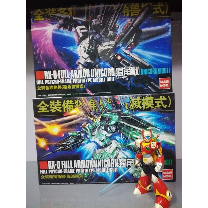 Mô hình lắp ráp HG Unicorn Full Armor NT-D mode HGUC RX-0 1/144 Daban