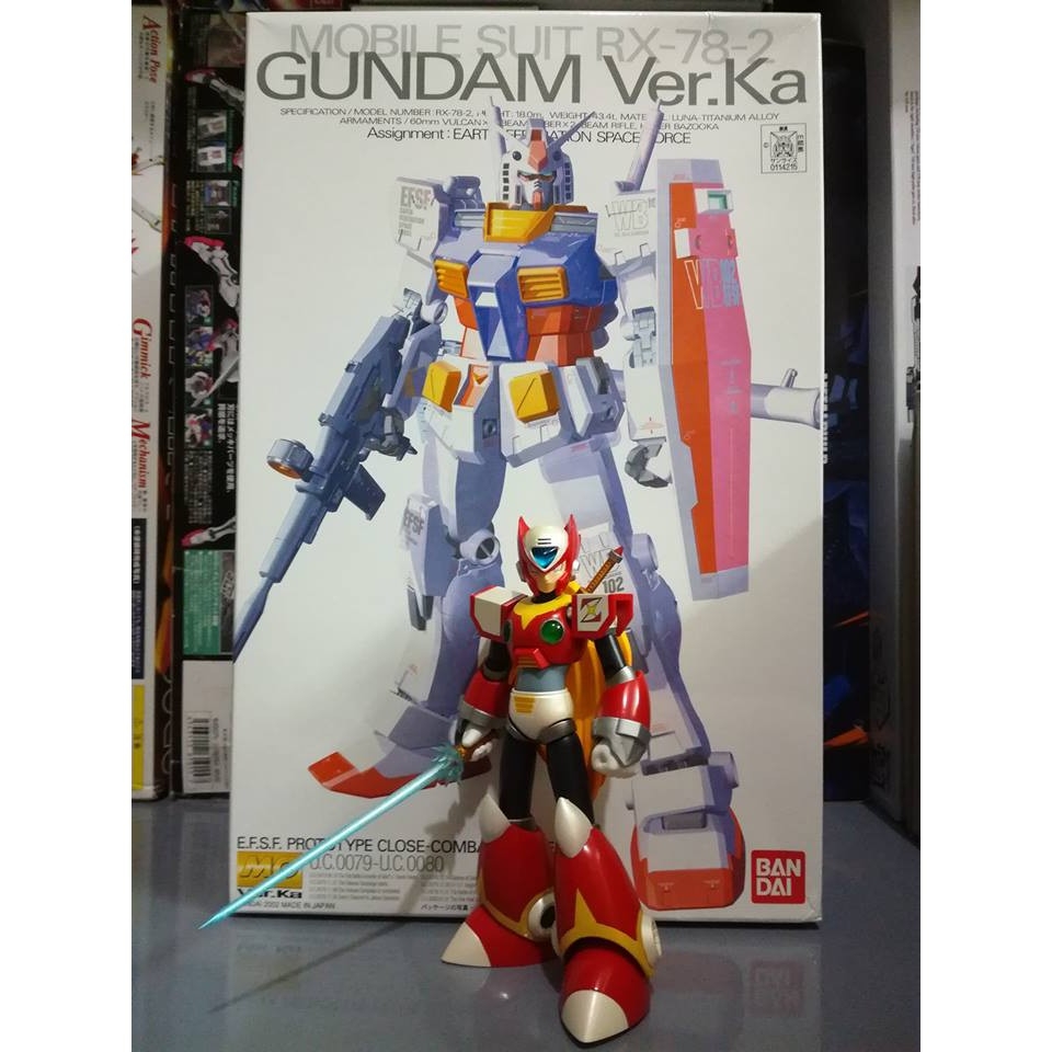 Mô hình lắp ráp MG RX-78-2 Gundam Ver Ka RX78 1/100 - bandai