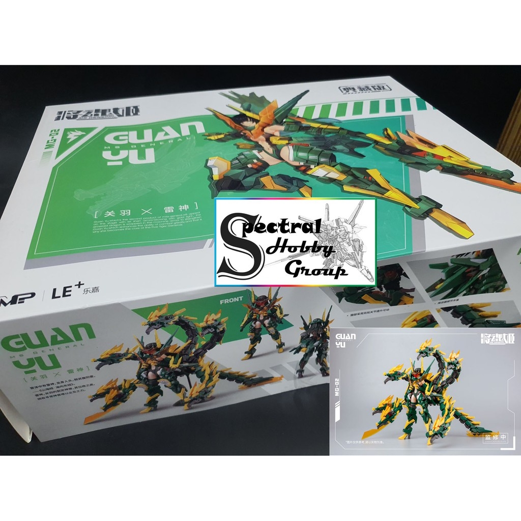 Mô hình lắp ráp Action figure MG02 Guan Yu Quan Vũ MS General PA Pretty Armor Girl