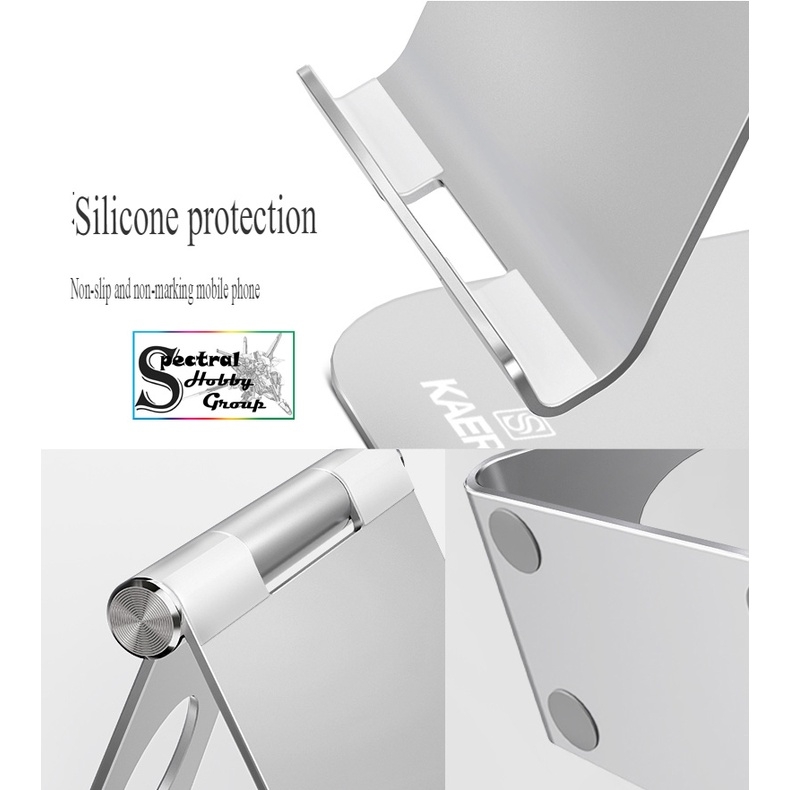 Giá Đỡ Điện Thoại Máy Tính Bảng Kim Loại Nguyên Khối S1 cực chất chắc chắn - KAERSI - Cell phone stand adjustable