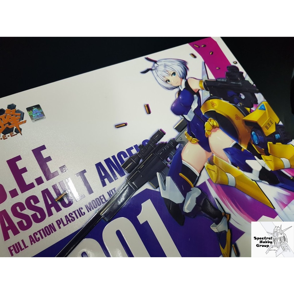 Mô hình lắp ráp Figure PA Bee Assault Angels SS01 Pretty Armor Girl Nuke Matrix