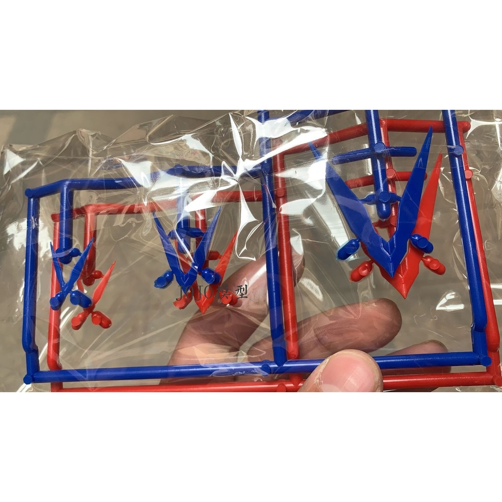 PHụ kiện mô hình bộ sừng Custom Astray Red Blue Frame RG HG MG