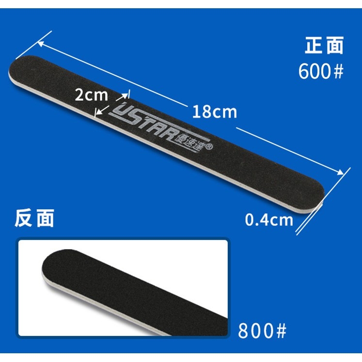 Nhám mịn ustar UA91605 #800 - 5000 / nhám 2 4 mặt 1000-4000