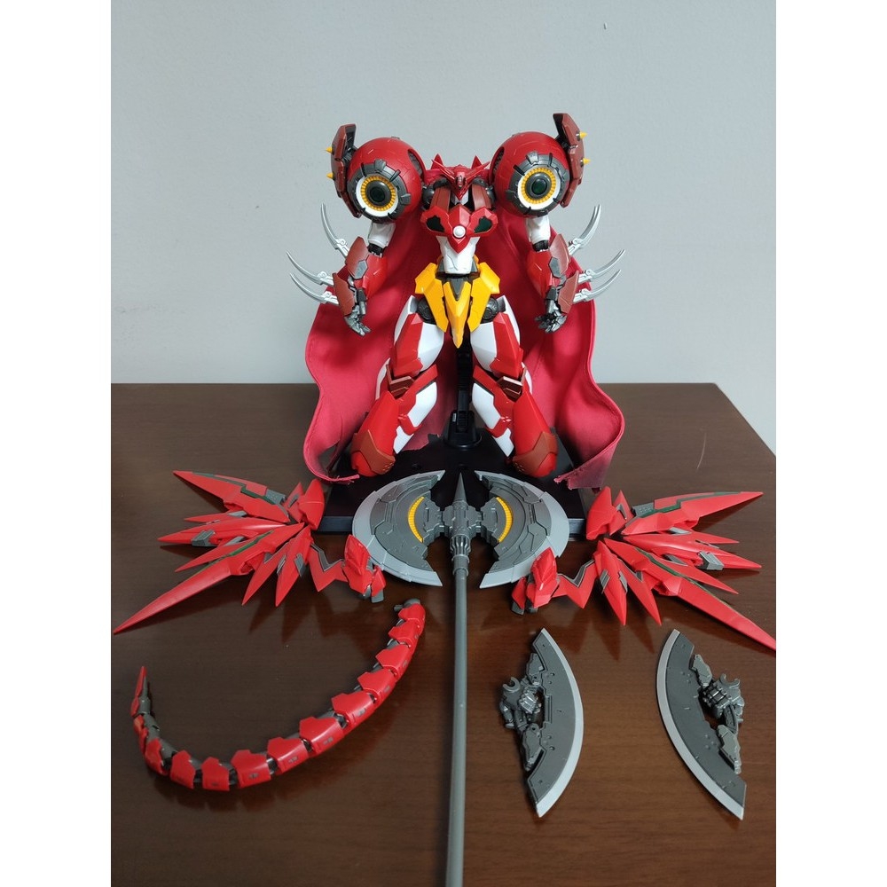 Mô hình lắp ráp RIOBOT Shin Getter 1 Red | Black MJH model SUPER ROBOT (kèm base)