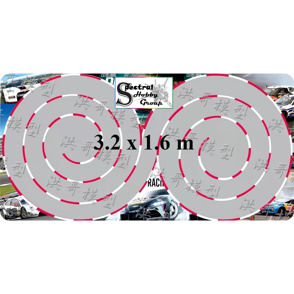 Phụ kiện RC CAR thảm đường đua Drift cho xe ô tô 1/24 - 1/28 Accessories RC