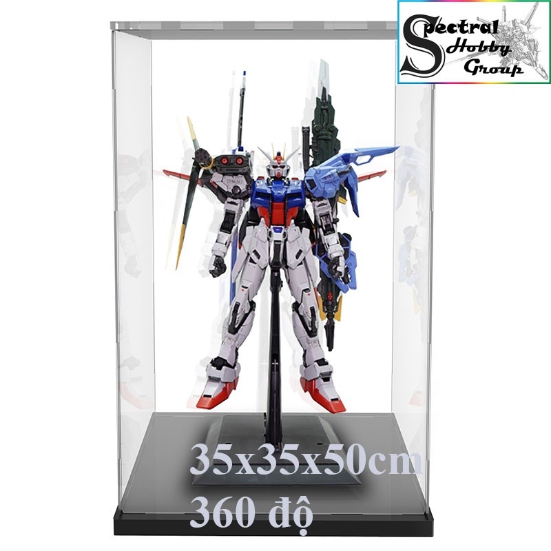 Hộp mica trưng bày các cỡ đựng mô hình Figure Gundam Lego hobby- Display box stand