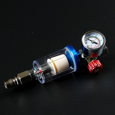 Dụng cụ lọc nước và điều áp mini size 1/4 cho bút sơn airbrush Pressurized filter water