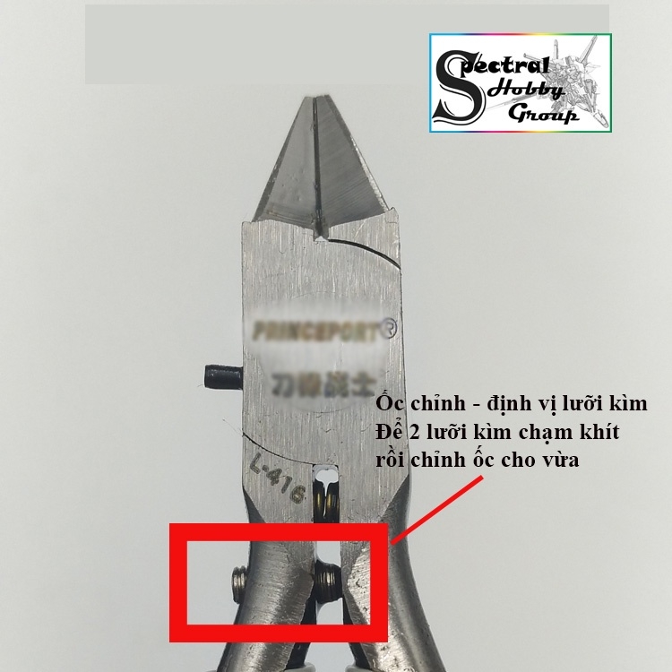 Dụng cụ MS065 kìm cắt mô hình 1 lưỡi godhand china ultra-thin single-edged nipper