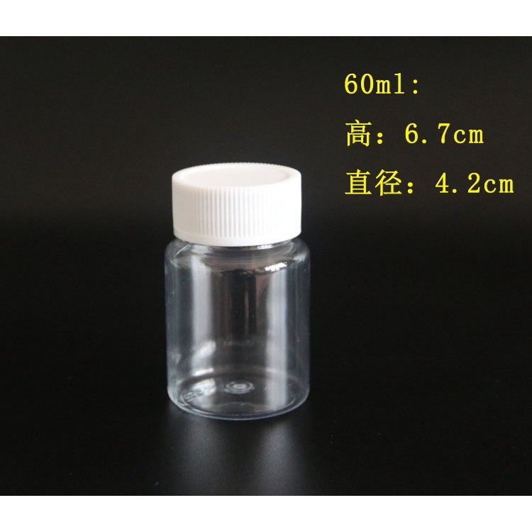 Lọ nhựa đựng dung dịch pha sơn mô hình Pet plastic bottle (set 5 lọ)