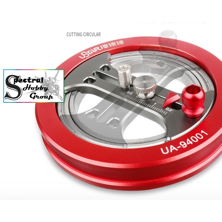 Dụng cụ cắt tròn 2-25mm USTAR Adjustment Circular Cutter Alloy Cutting and Delimiting UA94001