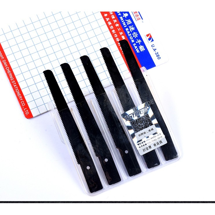 Dụng cụ mô hình Cưa tay, lưỡi cưa mini Hand saw Tamiya 92600 USTAR