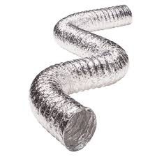 Dụng cụ - Ống sun bạc hút mùi co giãn phi các cỡ / dài tổng 8m