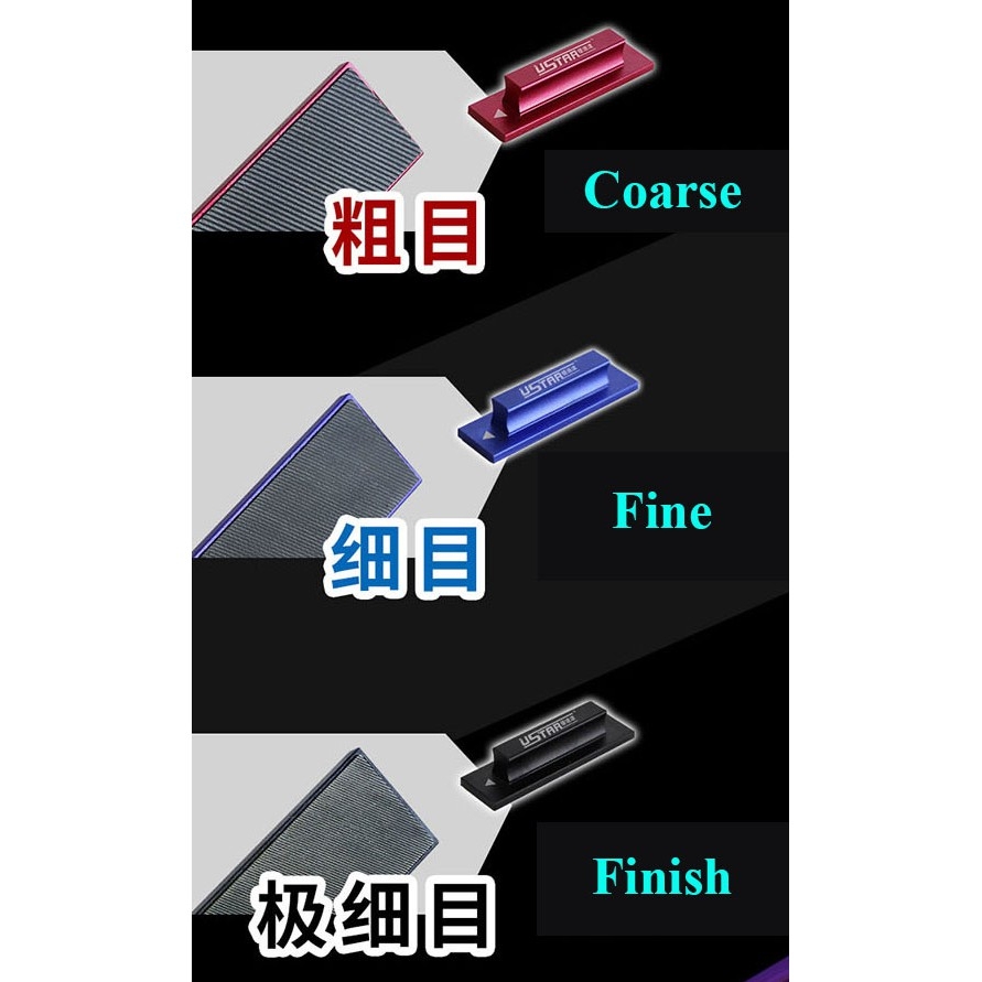 Dụng cụ USTAR nhám dũa mịn mô hình polishing file block coarse Extremely fine - Tool hobby