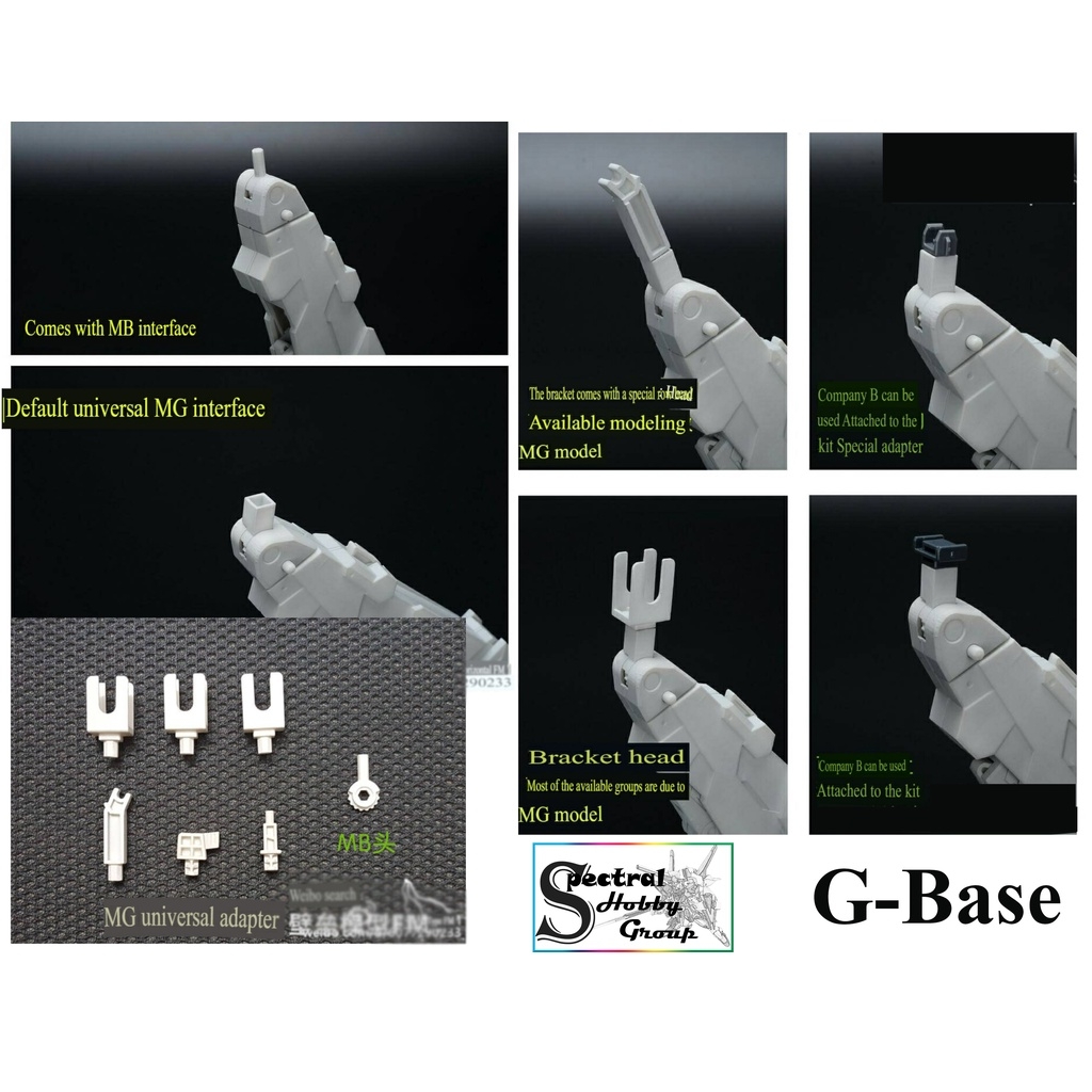 Đế giá đỡ mô hình Action base 1/100 MG HG ver MB cho God Master gundam