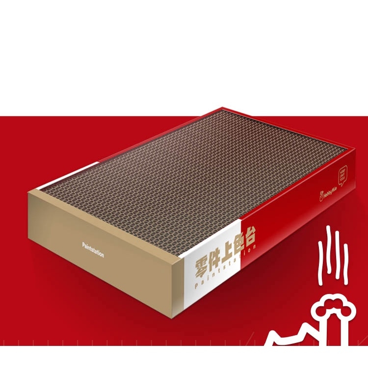 Dụng cụ đế base khay cắm part que sơn mô hình coloring table tray paint Hobby Mio