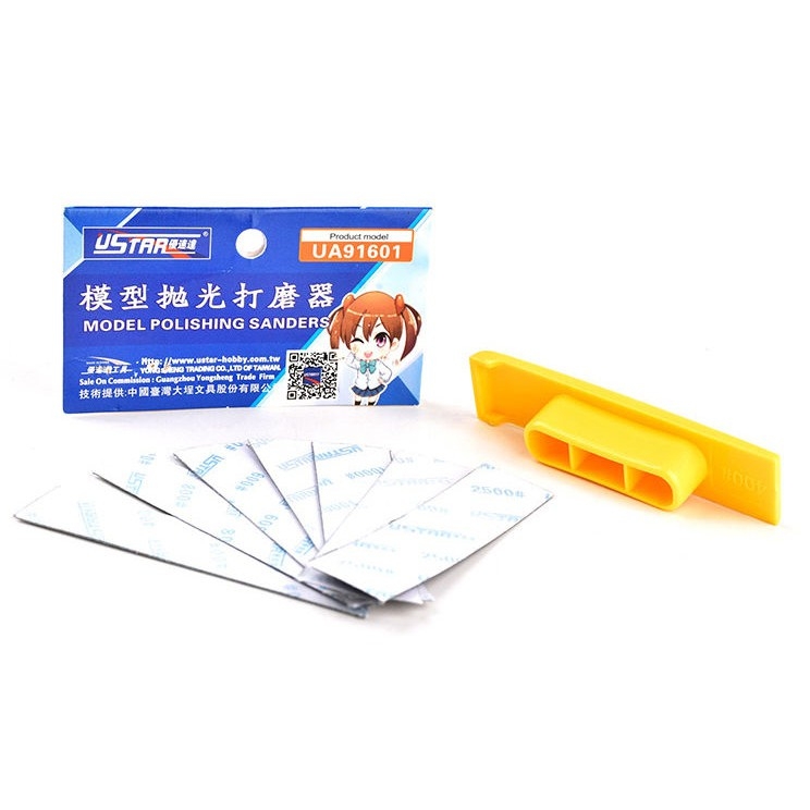 Dụng cụ mô hình - Bộ nhám Ustar UA91601 91601