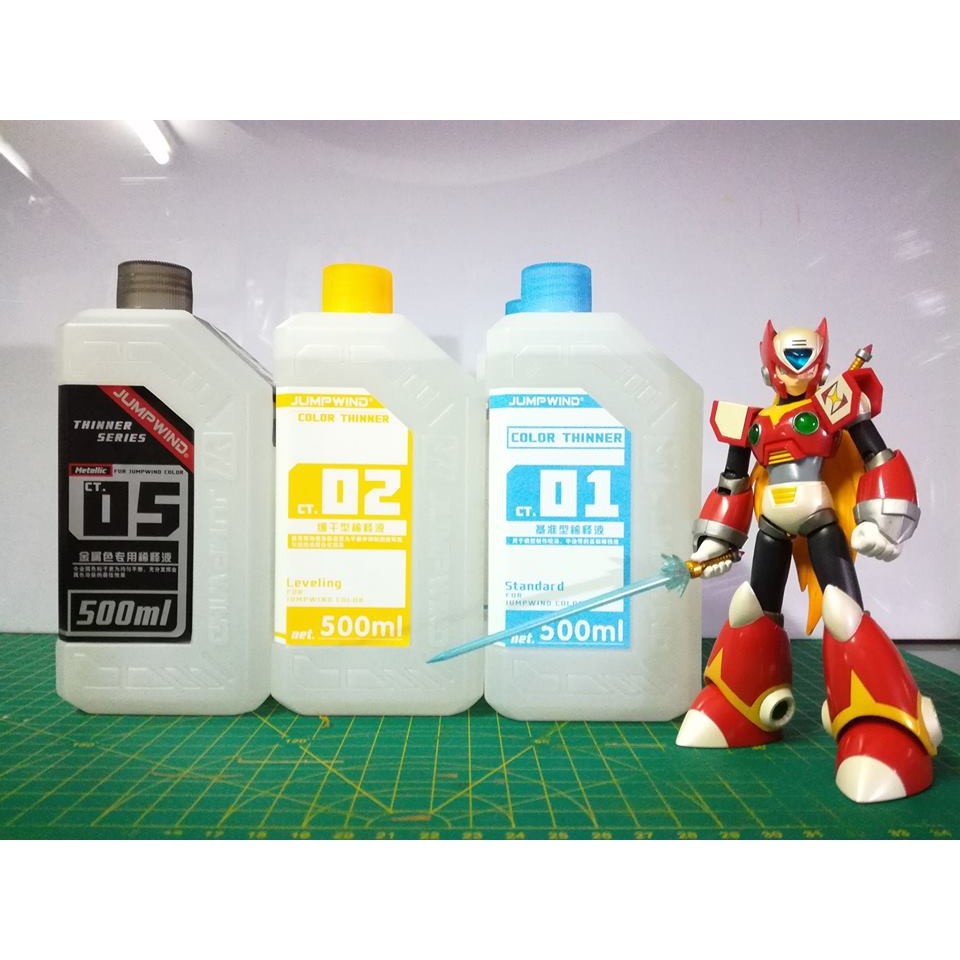 Dung môi thinner pha tẩy sơn rửa bút lacquer JUMPWIND Remover Cleaner Metallic Leveling paint