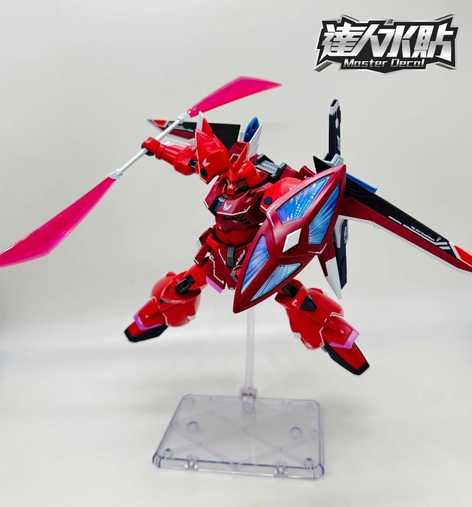 Decal dán mô hình GELGOOG MENACE LUNAMARIA HAWKE CUSTOM các loại MG HG - Water sticker