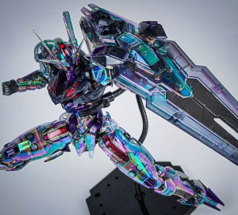 Mô hình lắp ráp FM 1/100 Gundam Aerial Phantom Prism Clear ver laser - Kunlun model