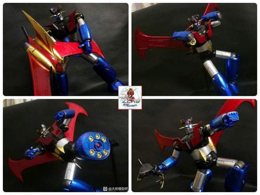 Mô hình super robot CR02 MAZINGER Z Hợp Kim 37Cm metal alloy action