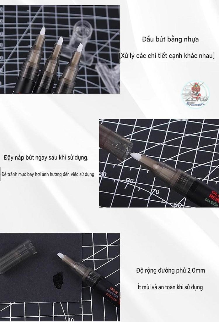 Bút keo gia cố khớp tăng cường fix khớp mô hình joint reinforcement glue pen LT1130