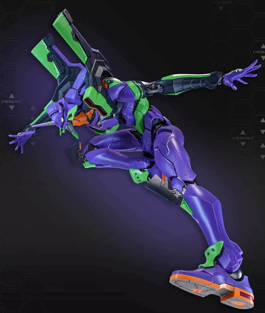 Mô hình lắp ráp Tron Creative Evangelion EVA-01 & 06 Metal Frame Alloy Movable