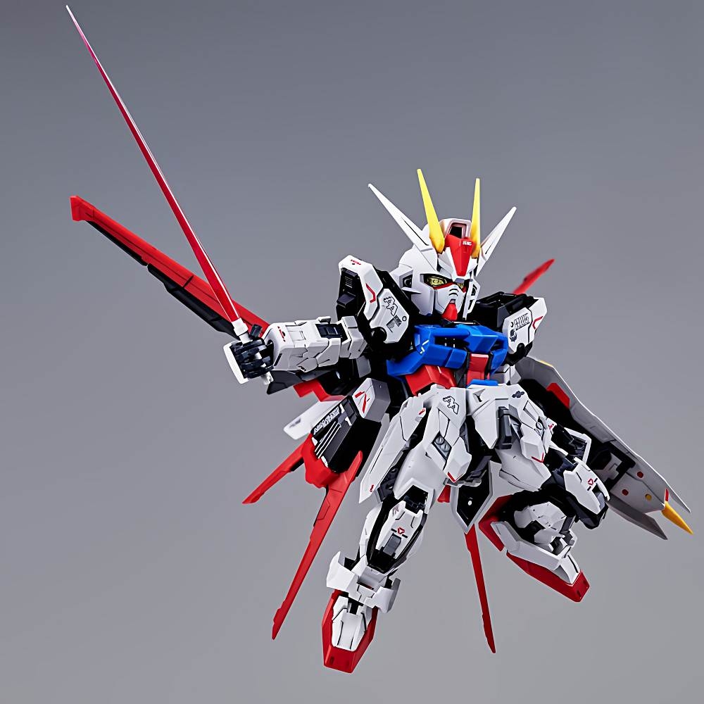 Mô hình lắp ráp MGSD Aile Strike - Second Brother Q-cute Mecha Series