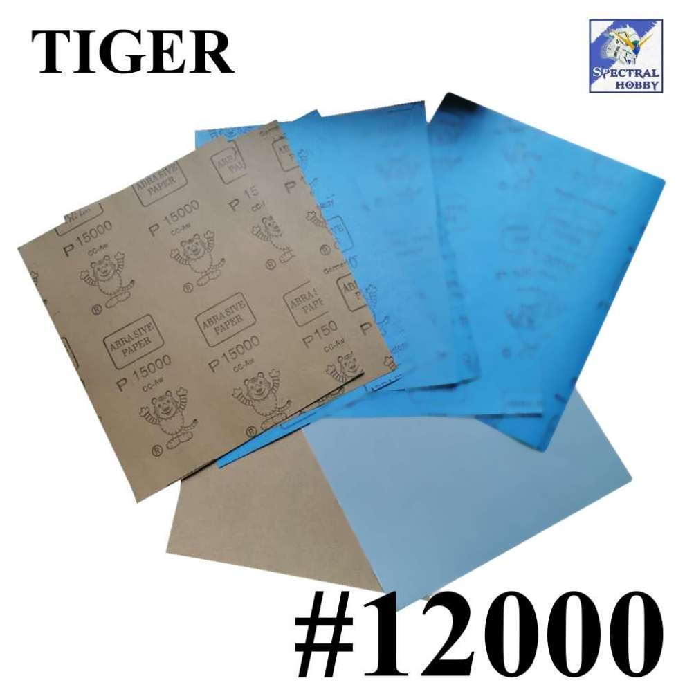 Giấy chà nhám nước siêu mịn 2500-15000 con hổ Tiger RMC Abrasive paper dry wet Superior Quality